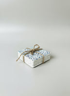 Blue Terrazzo Style Coasters - Set of 4
